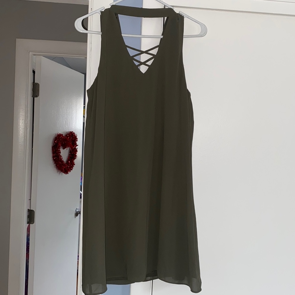 Green dress